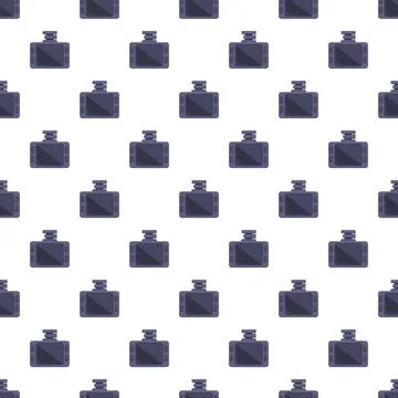 Dash cam pattern creating automotive technology background Illustrazione stock