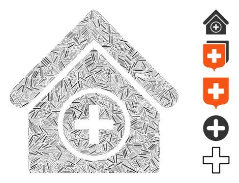 Dash Collage Add Building Ilustración de archivo