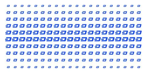 Dash Currency Shape Halftone Pattern 스톡 일러스트