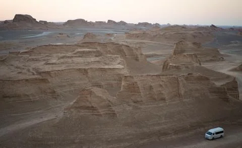 Dash-e-Lut Desert Foto stock