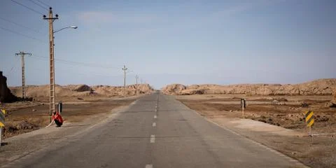 Dash-e-Lut Desert Foto stock