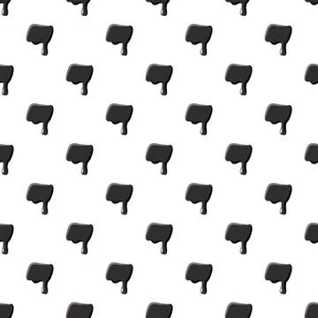 Dash punctuation mark isolated on white background Illustrazione stock