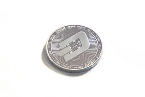 Dash Secure Cryptocurrency Coin Stock-Fotos
