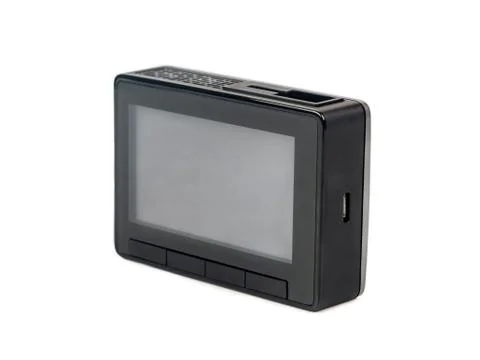 Dashboard camera isolated Stock Photos