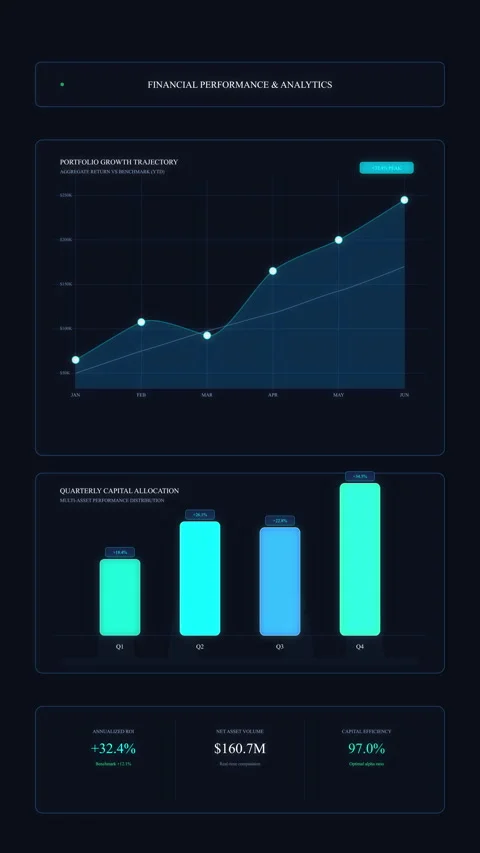 Dashboard, chart, graph, analytics, ui, ux, interface, data, metrics, busin.. Stock Footage 346542936