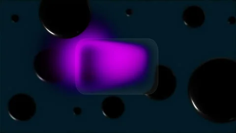 Dashboard with empty glassmorphism panel 動画素材 331283843