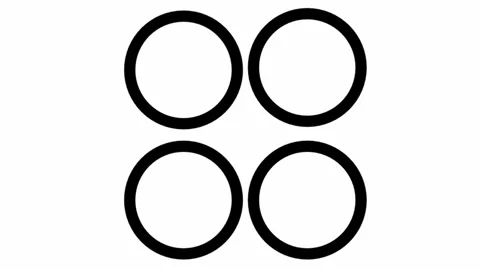 Dashboard icon animation - Essential basic icon motion design Stock Footage 293561164