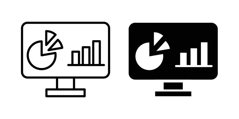 Dashboard icon graphic element. web icon set Stock Illustration