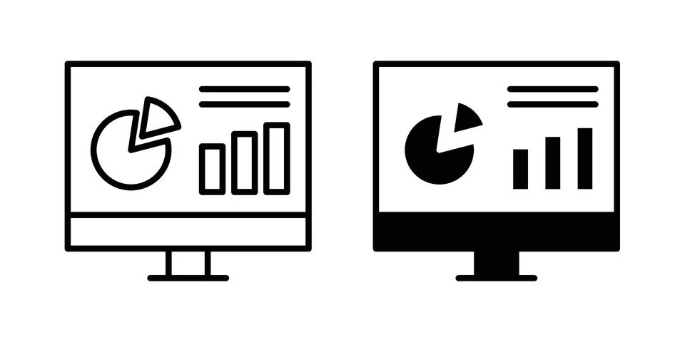 Dashboard icon Illustration set. Vector Eps10 for apps Stock-Illustration