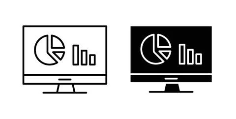 Dashboard icon symbol. Flat Vector illustration Stock Illustration
