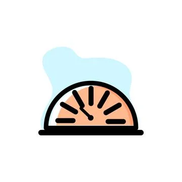 Dashboard Icon Vector Conceptual Illustration Design Stock Illustration