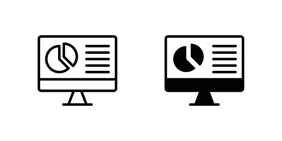 Dashboard icon vector symbol graphics Illustrazione stock