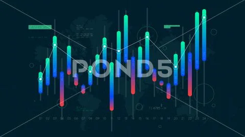 Dashboard Intelligent infographic technology UI interface, money transactions Stock Illustration