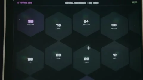 Dashboard for managing various software development tools 스톡 동영상 333853475