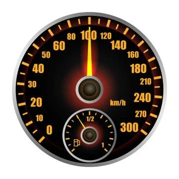 Dashboard mockup, realistic style Stock Illustration