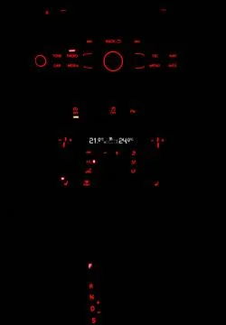 Dashboard of a modern car Stock Photos