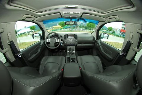 Dashboard of a modern car Stock Photos