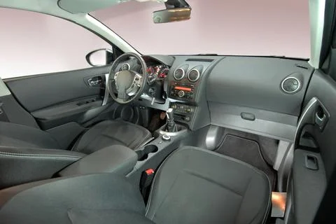Dashboard of a modern car Stock Photos