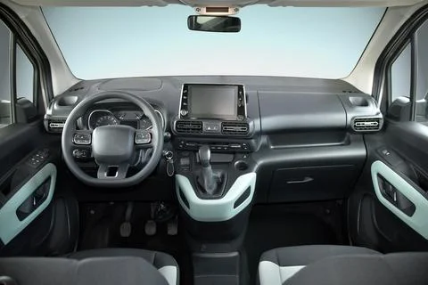 Dashboard of a modern car Stock Photos