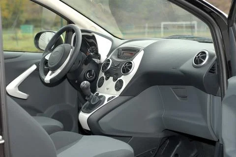 Dashboard of a modern car Foto stock