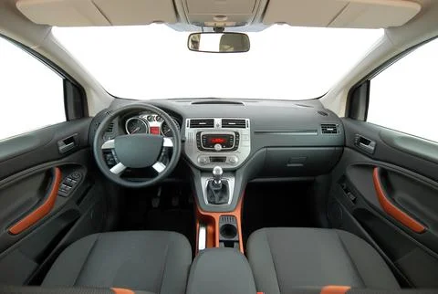 Dashboard of a modern car Foto stock