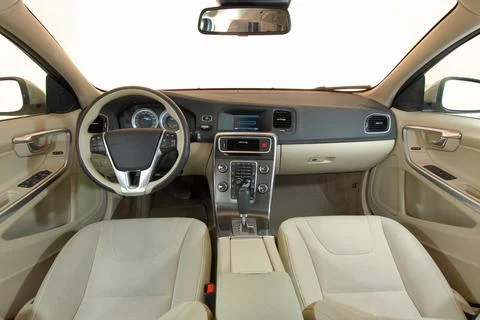Dashboard of a modern car Stockfoto's