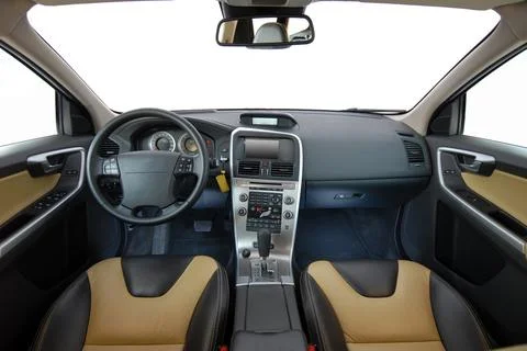 Dashboard of a modern car Фото