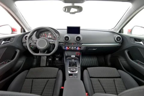 Dashboard of a modern car Fotos Stock