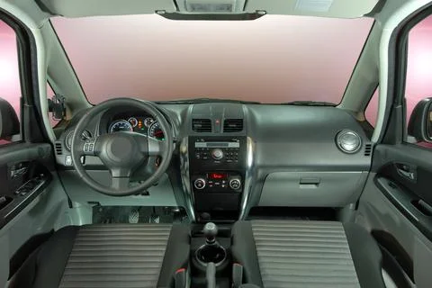 Dashboard of a modern car 写真素材