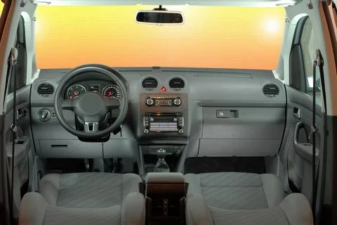 Dashboard of a modern car Fotos Stock