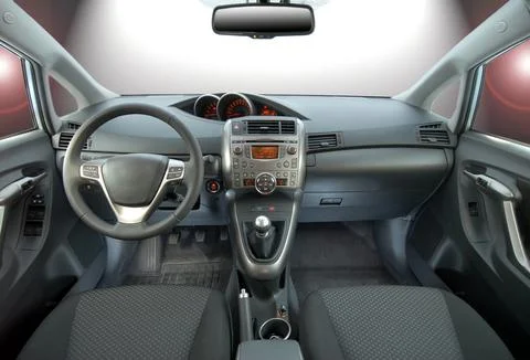 Dashboard of a modern car Fotos Stock