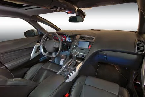 Dashboard of a modern car 写真素材