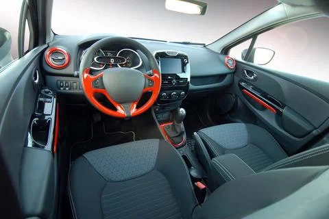 Dashboard of a modern car Fotos Stock