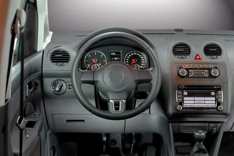 Dashboard of a modern car Stockfoto's
