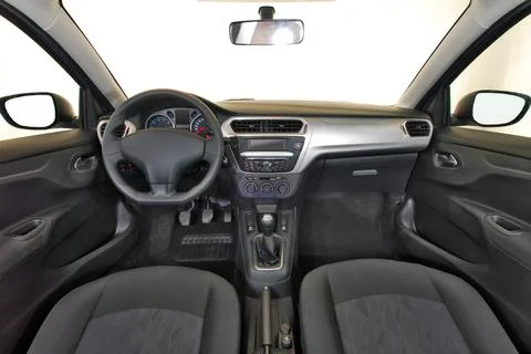 Dashboard of a modern car Photos