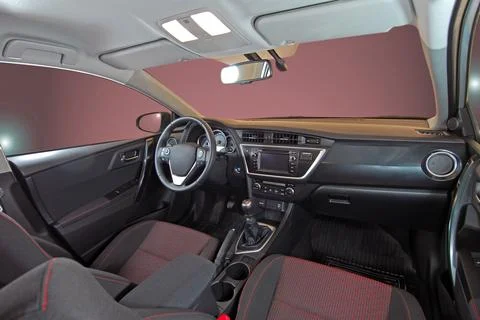 Dashboard of a modern car Фото