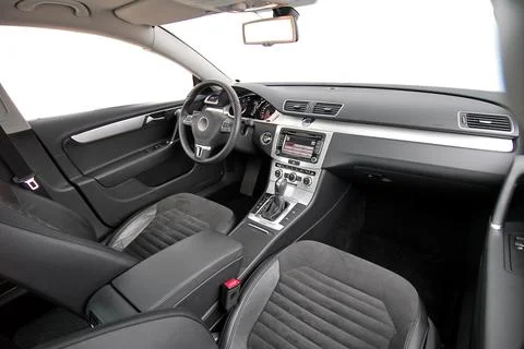 Dashboard of a modern car Stock Photos