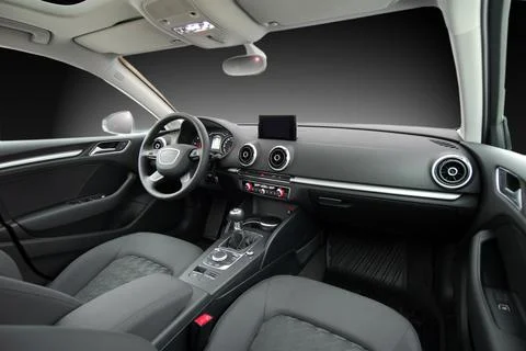 Dashboard of a modern car Stock Photos