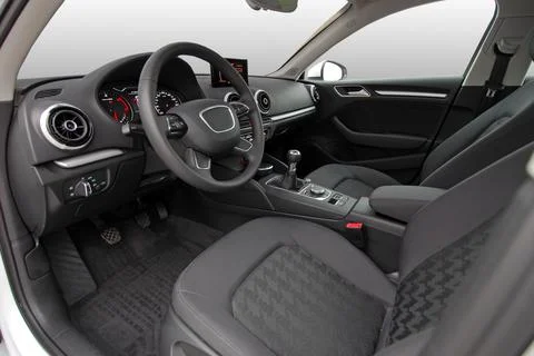 Dashboard of a modern car Stock Photos