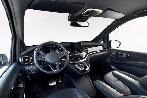 Dashboard of a modern car Stock Photos