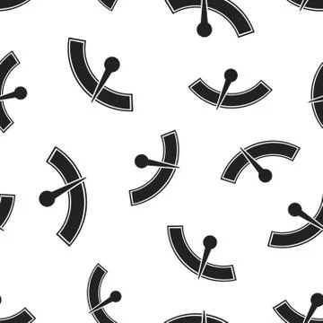 Dashboard seamless pattern background. Business flat vector illustration. Lev Stock Illustration