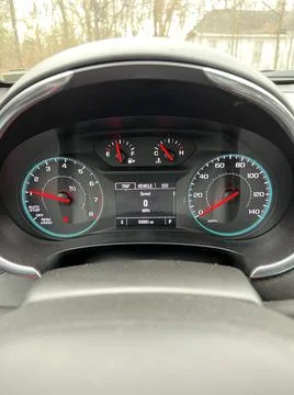 Dashboard of a Sedan Stock Photos