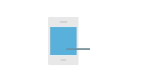 A dashboard showcasing mobile app analytics with visual data representation.. Stock Footage 333102541