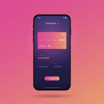 Dashboard UI and UX Kit. Control center design. Shop online using smartphone. Stock Illustration