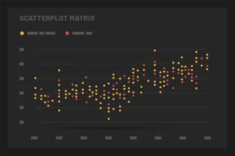 Dashboard UI and UX Kit with data visualization. Illustrazione stock