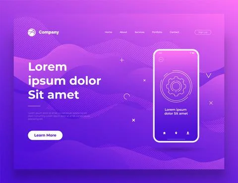 Dashboard UI and UX Kit. Stock Illustration