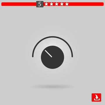 Dashboard vector icon Illustrazione stock