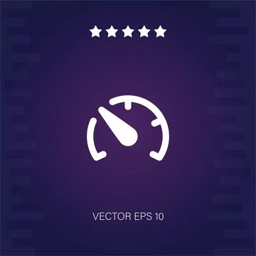 Dashboard vector icon Stock Illustration