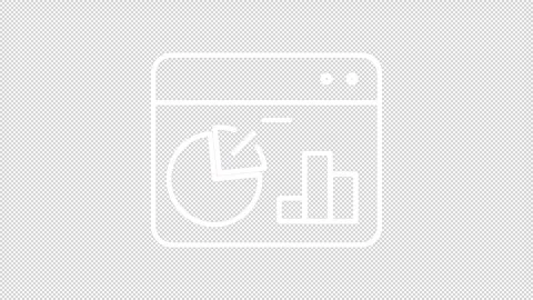 Dashboard white line animation Stock Footage 346719081