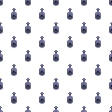 Dashcam devices creating a seamless pattern background Stock Illustration